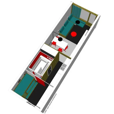 Renove Aux Pieds Avec Balcon - Fr-1-346-360 Lägenhet